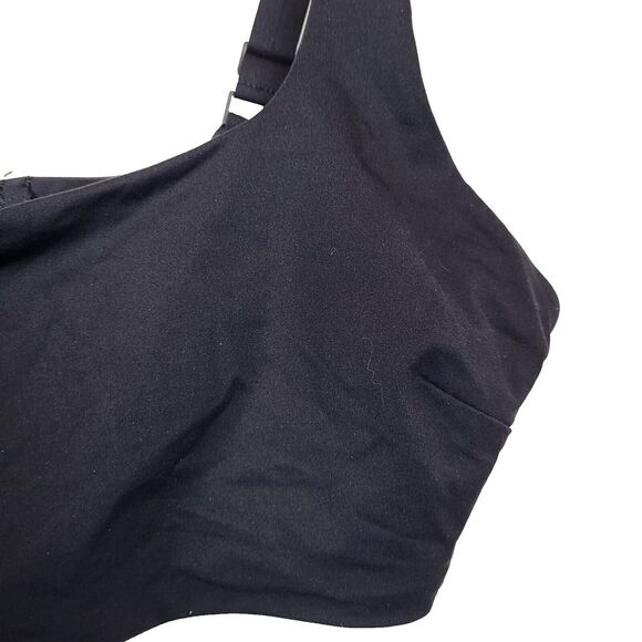 NEW Everlane ReNew Large Black  Bralette Stretch Adjustable Straps Sporty Casual - Picture 5 of 11